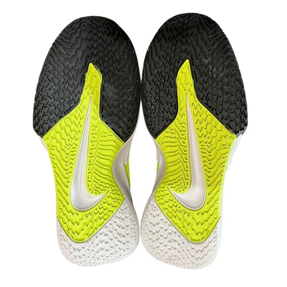 Nike Men\'s Volt/White Precision VII Laced Athletic Tennis Shoe  Size 9  NWOT main image 8